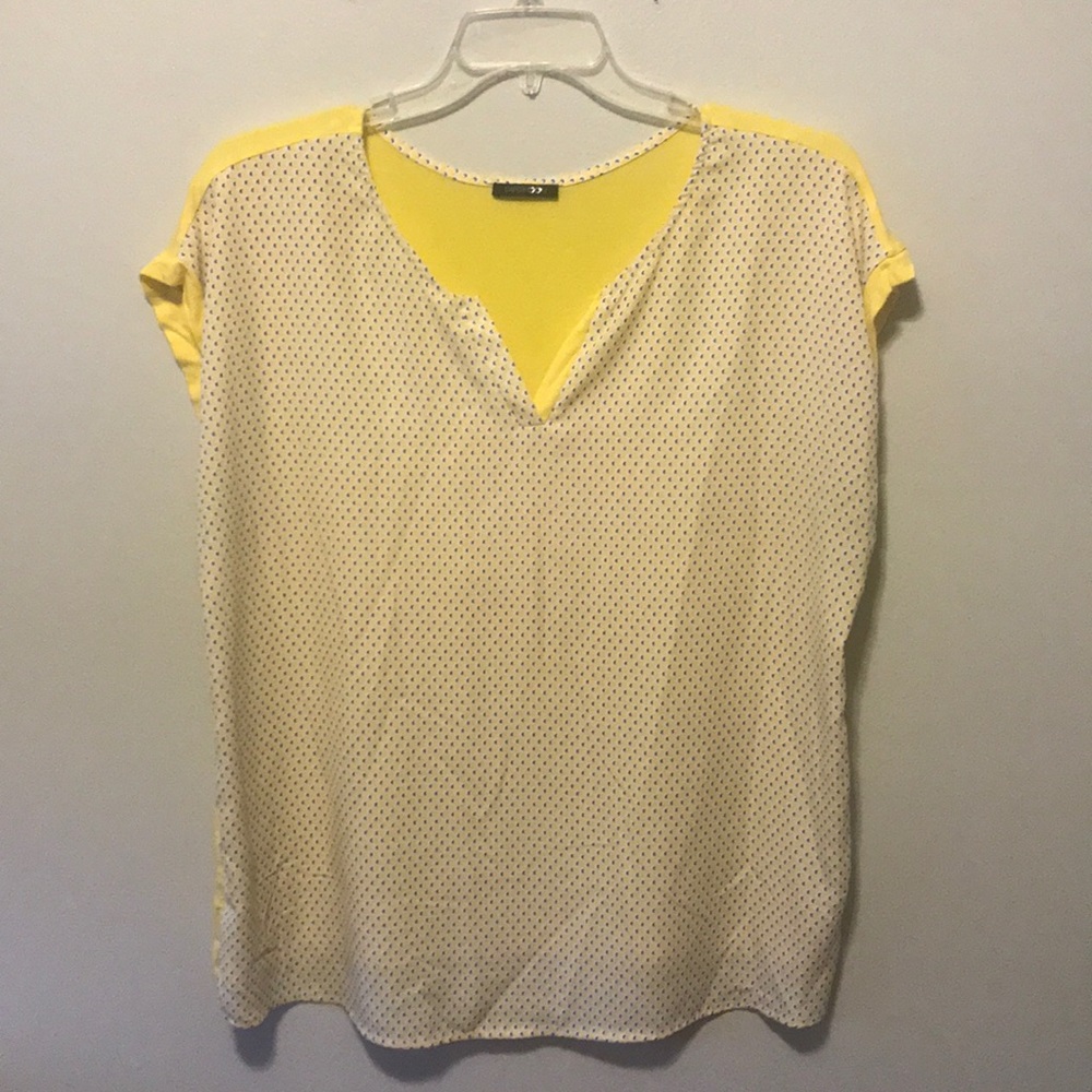 Papermoon cap sleeve blouse